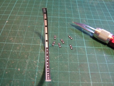 Kfz 9 Famo=253.JPG (158.09 Kio) Vu 7691 fois préparation de la bande support des patins (comme pour la couronne interieure)