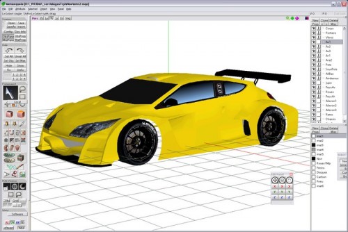 Test textures Megane