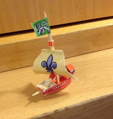 man o' war mon premier modèle, un boucanier bretonian