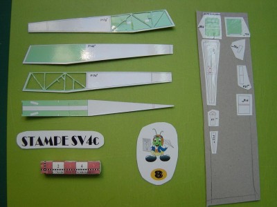 l'ossature de la partie centrale