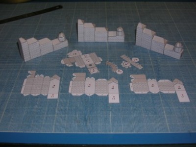 Préparation des dernières series de pièces