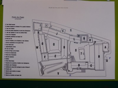 Le plan de la répartition des bâtiments