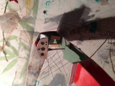 Le tableau de bord et les commandes une fois installés