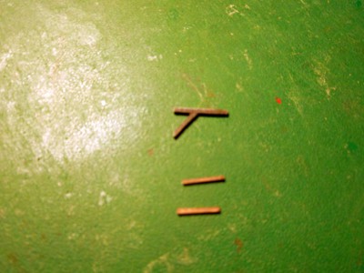 charpente support de la passerelle