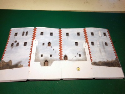 fin de la mise en place des fenêtres et des portes