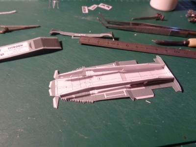 assemblage des deux longerons