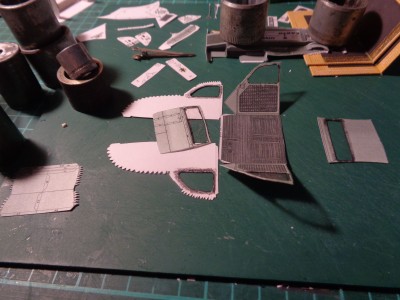 pièces de la cabine