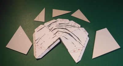 Le toit du chœur n°17...