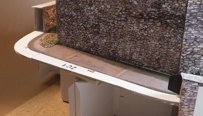 ... fixée avec le support.