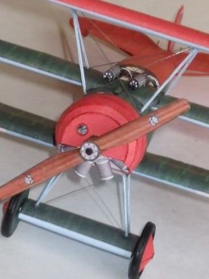 fokker dr1 maly modelarz
