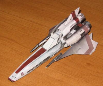 Battlestar Galactica Viper
Vaisseau d'attaque et de poursuite Viper MK-II
TirÃ© de la sÃ©rie Battlestar Galactica de 2003.
