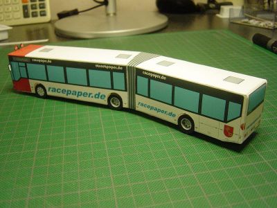 Bus du calendrier de l'Avent de Racepaper

