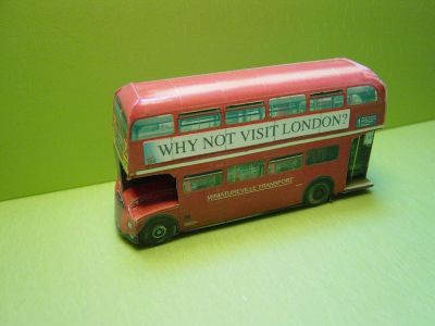 Bus Londonnien de Miniatureville
