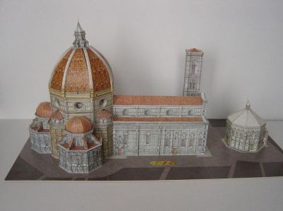CathÃ©drale de Florence de L'Instant Durable
Ã‰chelle 1/250Â°, modÃ¨le d'origine.
