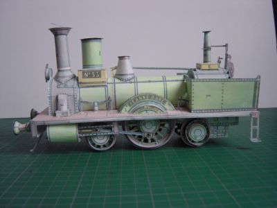 La locomotive d'EurÃ©ka
Planche grande construction d'Epinal NÂ° 159
