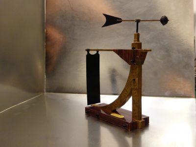 L'anÃ©momÃ¨tre de LÃ©onard de Vinci par Paperpino
La girouette et la palette sont actives
