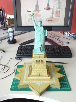 statue de la libertÃ© avant
