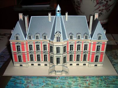 ChÃ¢teau de Sceaux, 1/280, modÃ¨le de P. Gauriat

