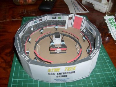 USS Enterprise Bridge
