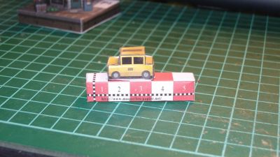 Diorama GTO, la voiture
& oui, 2cm Ã  peine...
