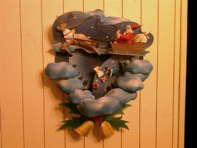 Le PÃ¨re noel sur son traineau
