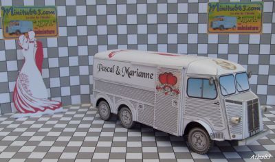 Type H 6 roues "mariage de Marianne et Pascal"
