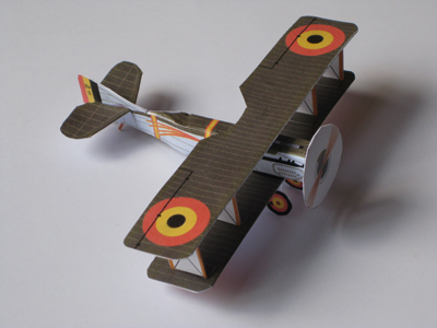 Spad XIII du pilote belge Ciselet
