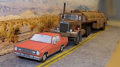 Diorama Duel
Source : https://papermodel.jp/peterbilt281-index.html
