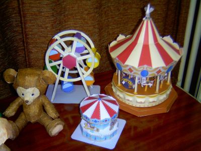 maquette 
manege,ours
