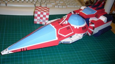 Dardos et Orbos/Vires assemblÃ©s
Keywords: Elios Dardos Orbos Vires papercraft maquette papier