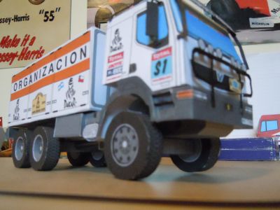 renault kerax de l'organisation du dakar
