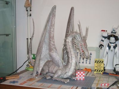 Earthsea dragon
ModÃ¨le assis tirÃ© en format A3 
Keywords: dragon terrmere earthsea