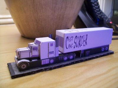 Kenworth W900 de C'est Pas Sorcier
