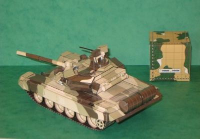 T-90 au 1/43 de Julius Perdana
