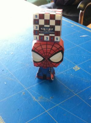 spider man
rÃ©alisation avec enfant prÃ©sentant un trouble de la personnalitÃ©
