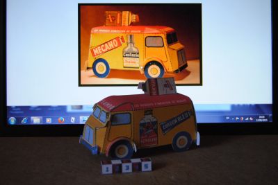 Camion livraison Flambo de l'agence Eureka
