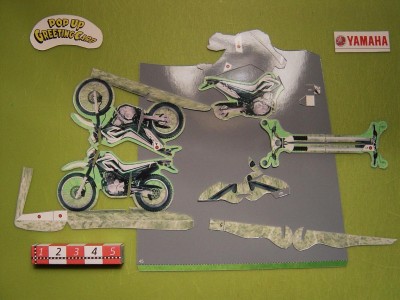 Les pièces de la première moto