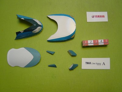 Collages des éléments individuels