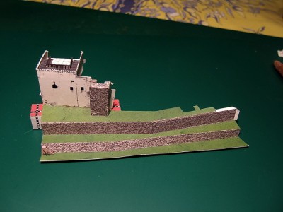 le bastion mis en place