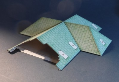 Les toitures posées...