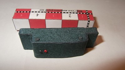Kfz 9 Famo=104.JPG (140.44 Kio) Vu 4020 fois mise en place des boulons latéraux. J'ai rajouté les bouchons de vidange d'après une photo du vrai Famo. Tout ces éléments sont hexagoneaux